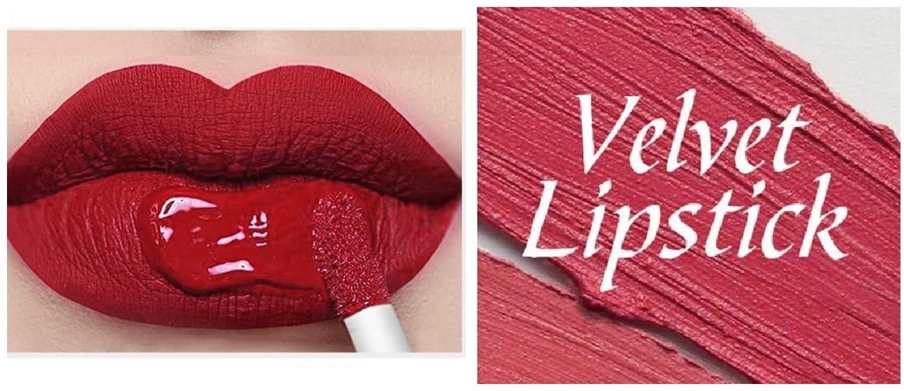 Nude Matte Lipstick Set - Waterproof Long Lasting Velvet Finish Lipstick for Everyday Wear & Special Occasions