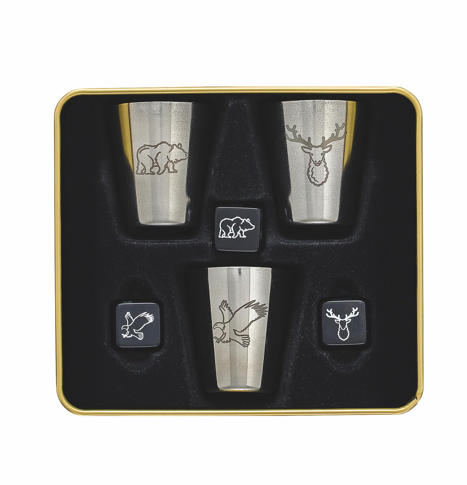 Gentlemen’s Hardware Classic Campfire Drinking Game Set - Call The Shots Card Game for Adults | Perfect for Parties, Camping Trips & Backyard Gatherings