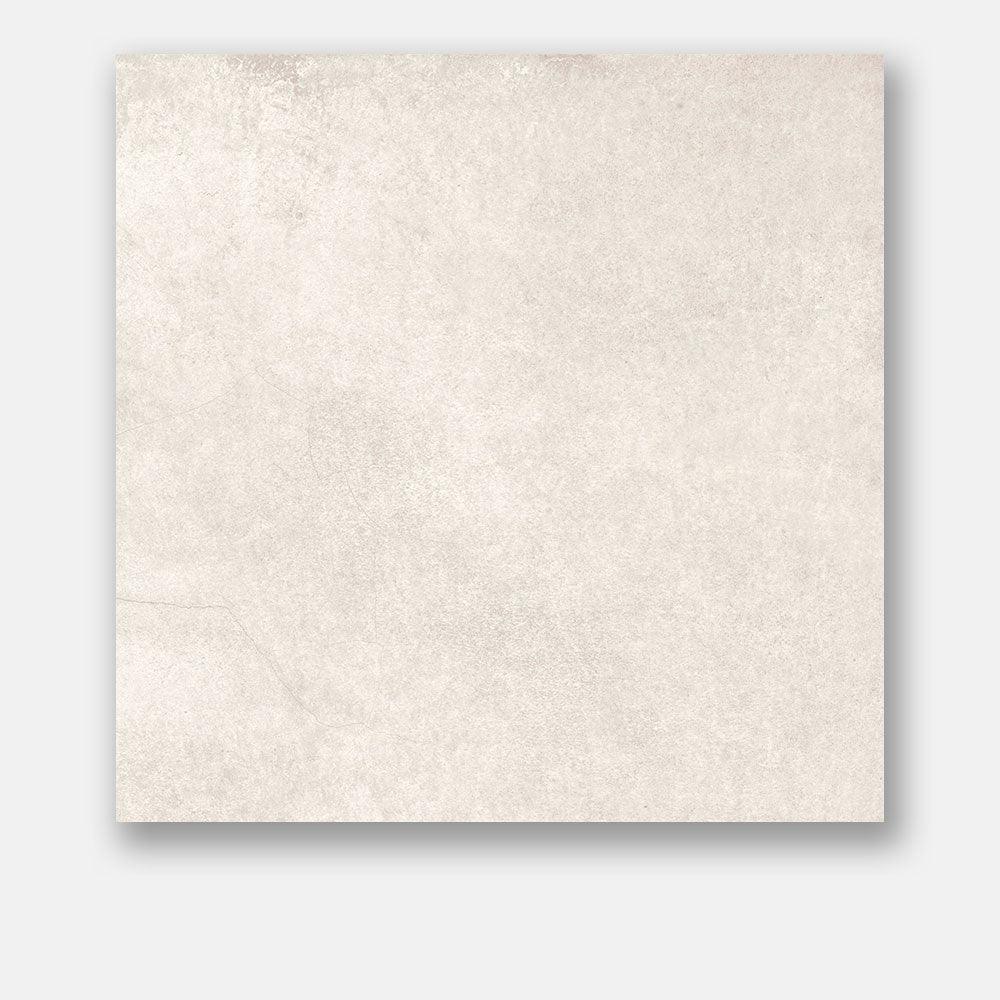 Premium Key West White 600x600mm Matte Porcelain Floor Tile - Perfect for Bathroom, Kitchen & Living Room Renovations