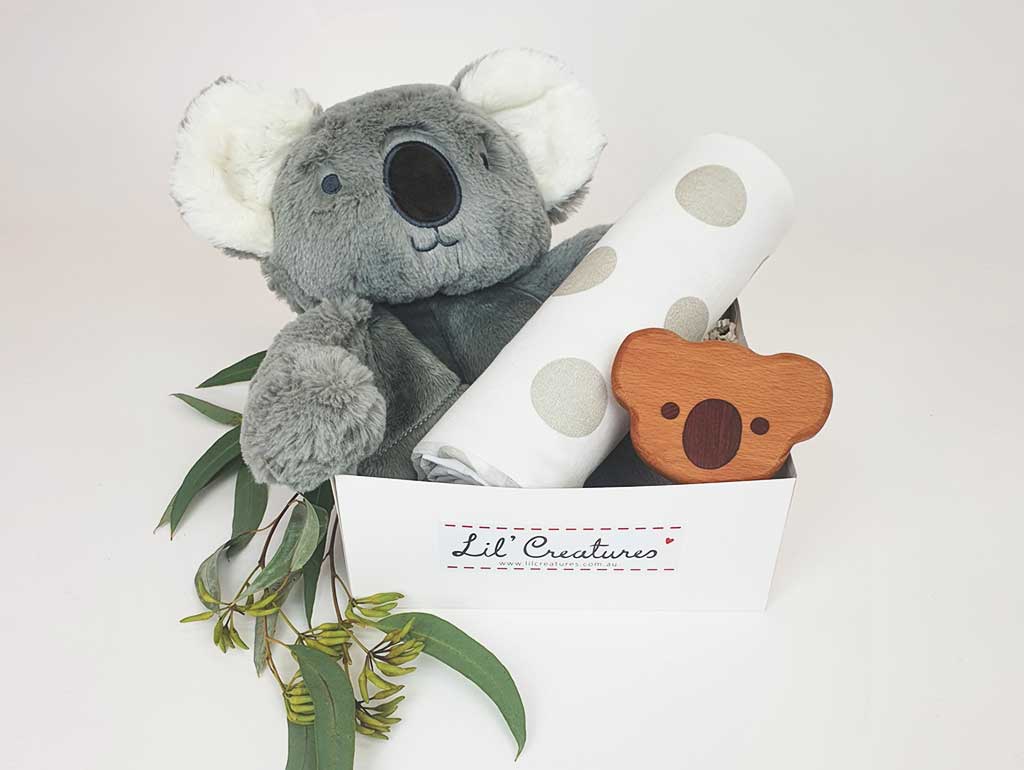 Darling Koala Unisex Baby Gift Box - Perfect for Newborn Showers, Birthdays & Special Occasions