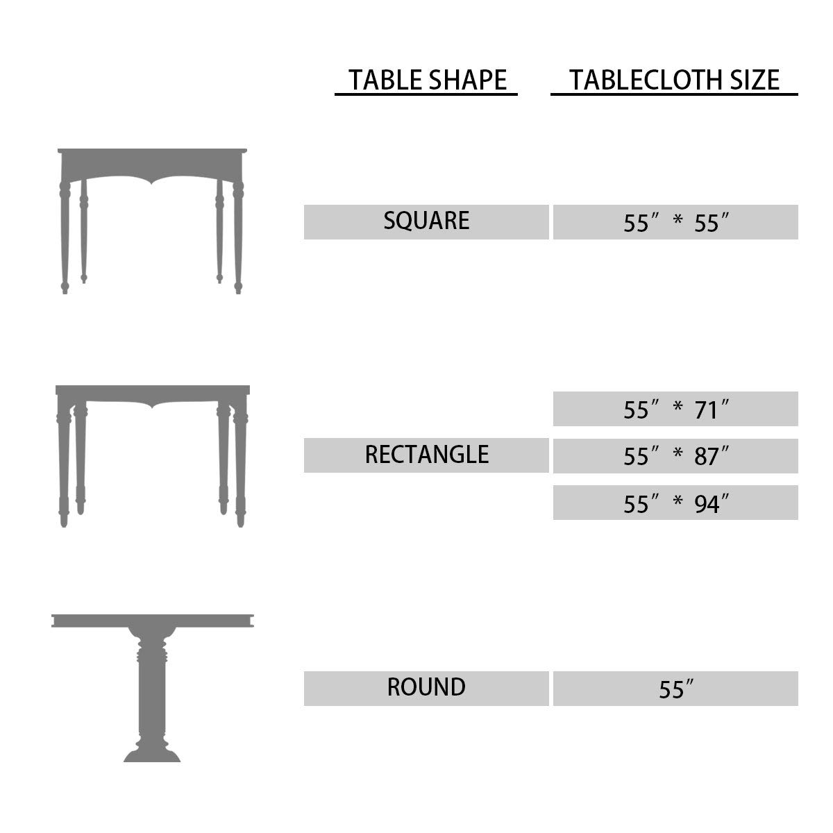 Leo Table Cover 55