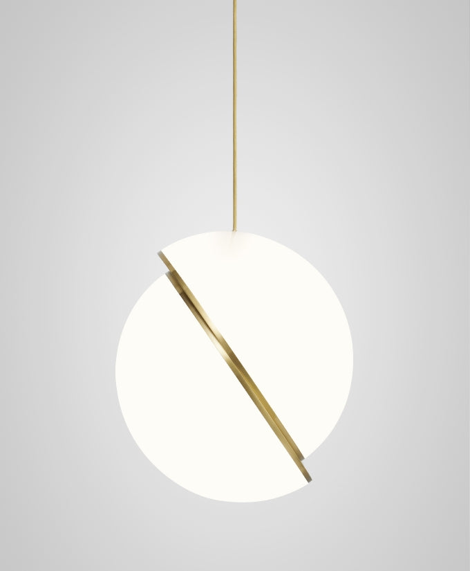 Modern Crescent Moon Pendant Light - Elegant Hanging Chandelier for Bedroom, Living Room & Dining Room - Perfect for Boho, Farmhouse & Minimalist Decor