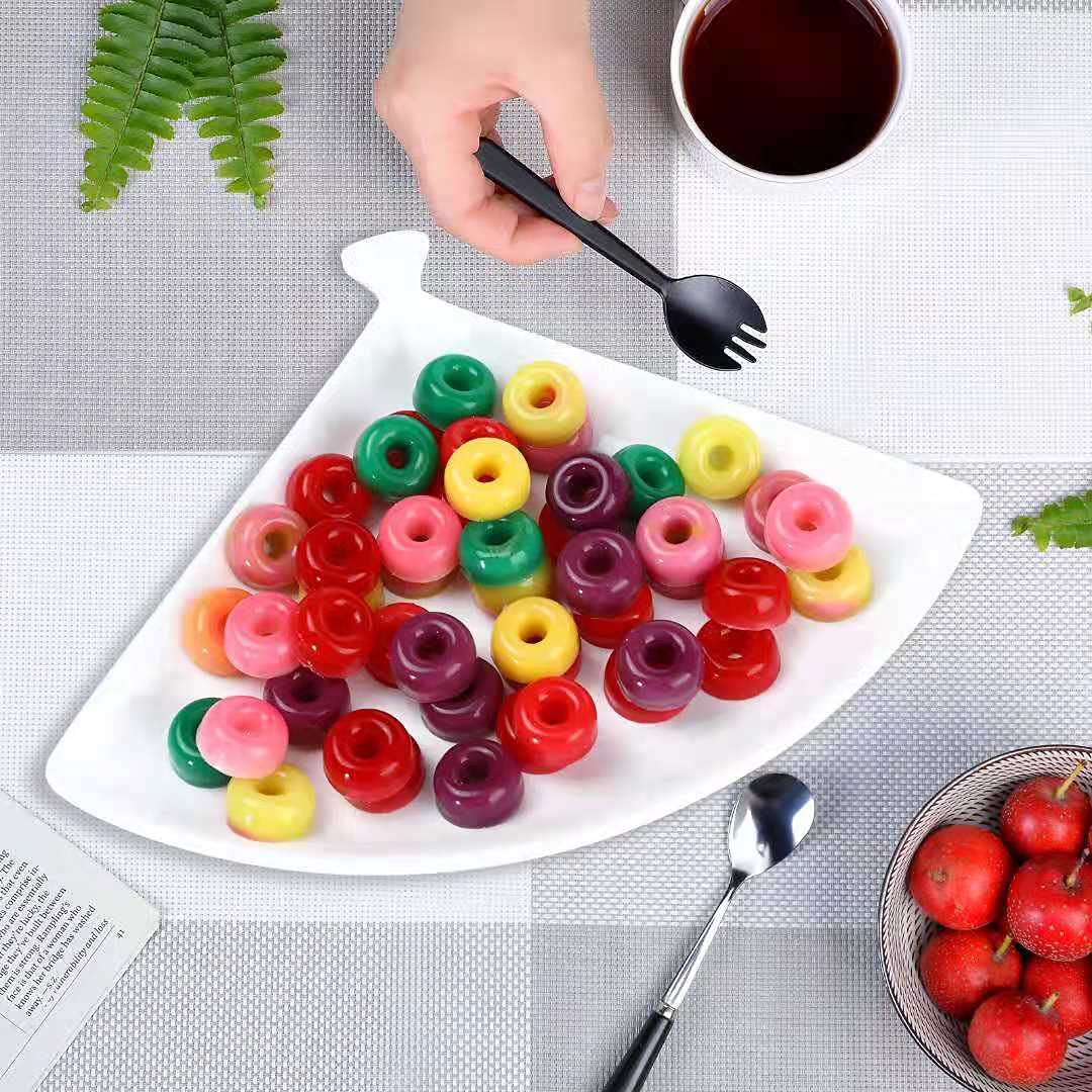 5 Pack Silicone Donut Candy Molds - Nonstick Ring Gummy Chocolate Jelly Ice Cube Candy Praline Caramel Ganache Mold for Baking, Cake Decorating & DIY Snacks - Perfect for Parties, Holidays & Gift Making