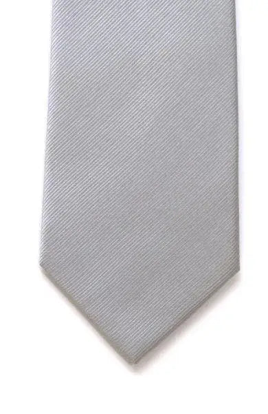 LA Smith Plain Silk Twill Tie for Men - Classic Business Necktie for Formal Occasions, Weddings & Office Wear