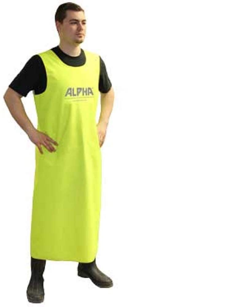Alpha Professional Tools Waterproof Sleeveless Apron - Heavy Duty Kitchen & Workshop Protection for Cooking, Painting, Cleaning & DIY Projects
