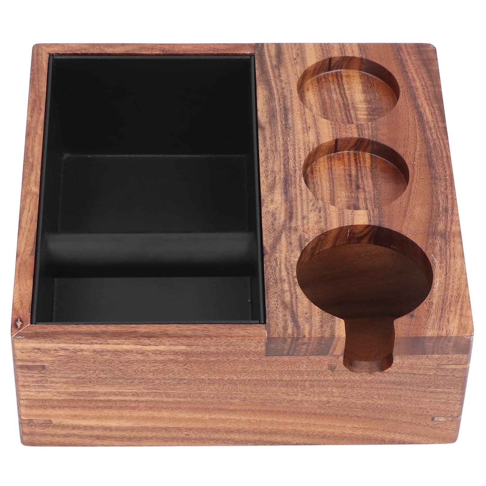 Premium Stainless Steel Coffee Powder Knockout Box - Heavy Duty Espresso Puck Disposal for Cafes, Restaurants & Home Bars | Durable Coffee Grounds Filter & Stand for Professional & Home Brewing