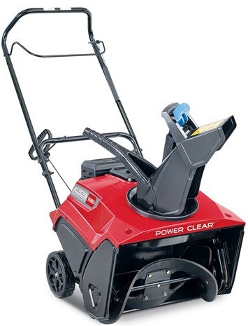 Toro 38754 721 R C Power Clear Single Stage Snow Thrower with Recoil Start - Ideal for Clearing Driveways, Sidewalks, and Small Yards in Winter