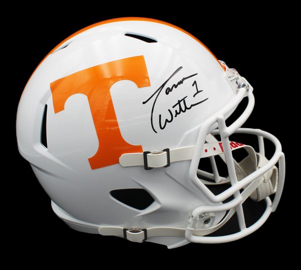 Jason Witten Autographed Tennessee Volunteers Speed Full-Size NCAA Football Helmet - Perfect for Collectors, Fans, and Sports Memorabilia Displays