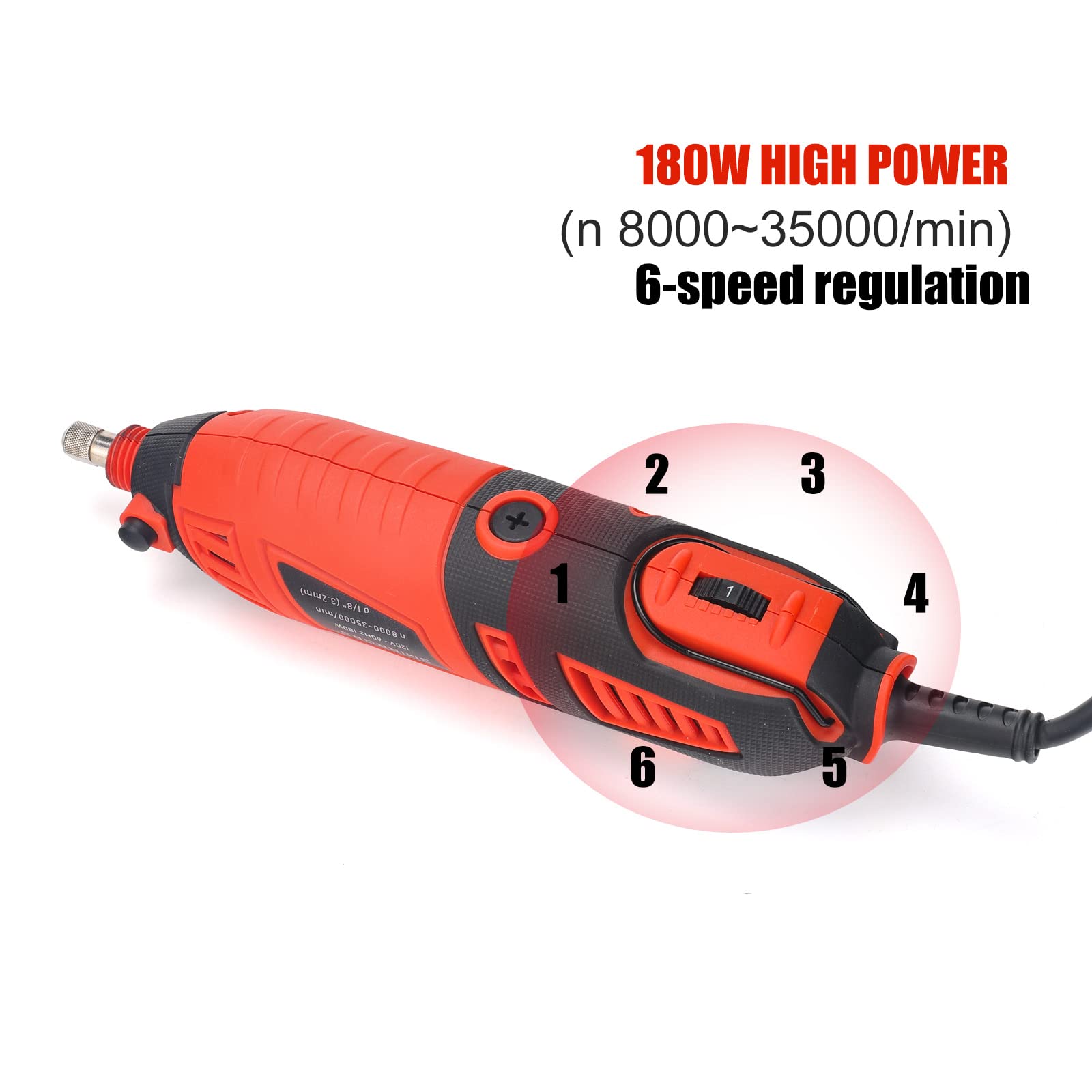 Premium ALUMINUM Tungsten Electrode Sharpener Grinder - Variable Speed Rotary Tool for TIG Welding with 24 Guides, Dust Cover & Cut-Off Slot | Multi-Angle & Offsets Adjustment | Includes 5 Professional Diamond Wheels & 2 CNC Mandrels | Perfect for Welding Shops, Metal Fabrication & DIY Projects