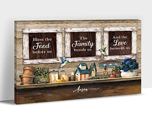 Rustic Kitchen Canvas Framed-23