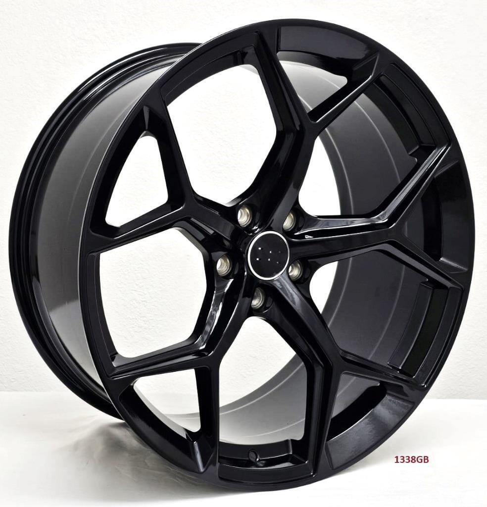 19'' Alloy Wheels for Audi A4 S4 2004 & Up - 5x112 Bolt Pattern 19x8.5 (Set of 4) - Perfect for Performance Upgrades & Luxury Styling