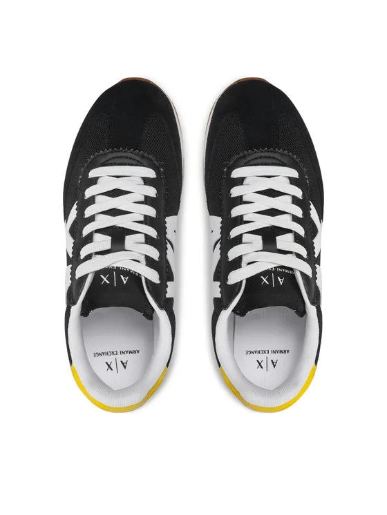 Armani Exchange Men's Dusseldorf Sneakers - Stylish Casual Shoes for Men | Comfortable Walking & Everyday Wear | Perfect for Work, Travel & Street Fashion