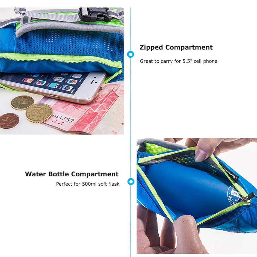 Aonijie 500ml Running Water Bottle with Hand Strap - Hydration Pack for Jogging & Hiking