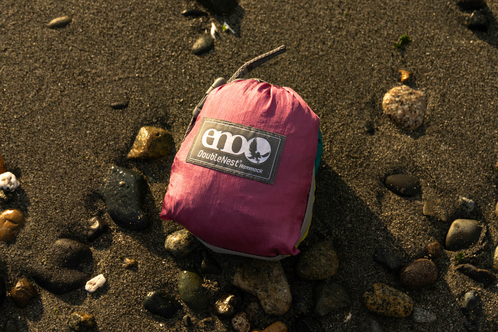 DoubleNest® Hammock - Portable Camping Hammock for 2 Persons, Lightweight & Durable for Backpacking, Travel, and Outdoor Adventures - Perfect for Beach, Garden, and Backyard Relaxation
