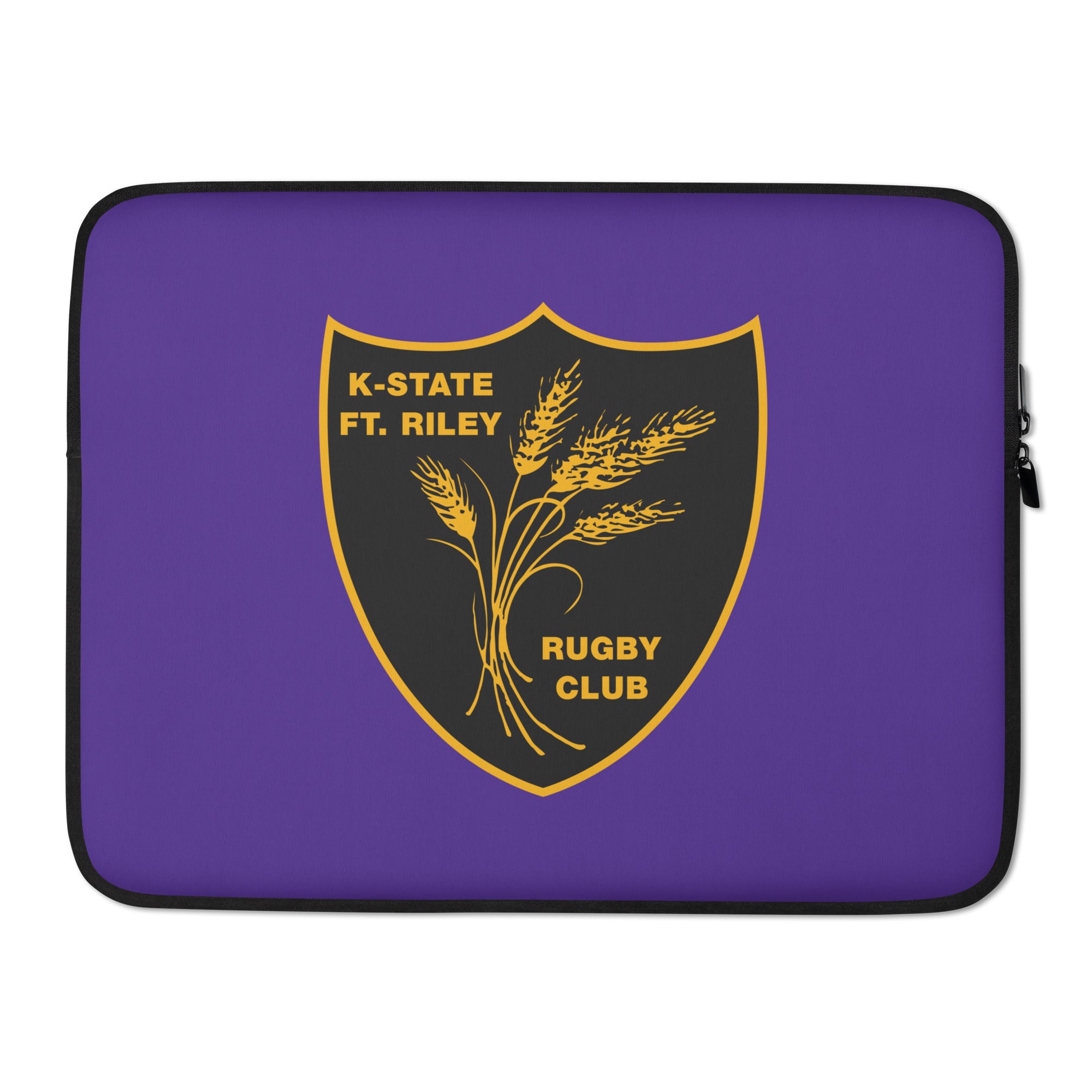 KSUFR Rugby Laptop Sleeve - Durable 15.6 Inch Laptop Case for MacBook & Windows - Water-Resistant Protective Sleeve for Work, School & Travel