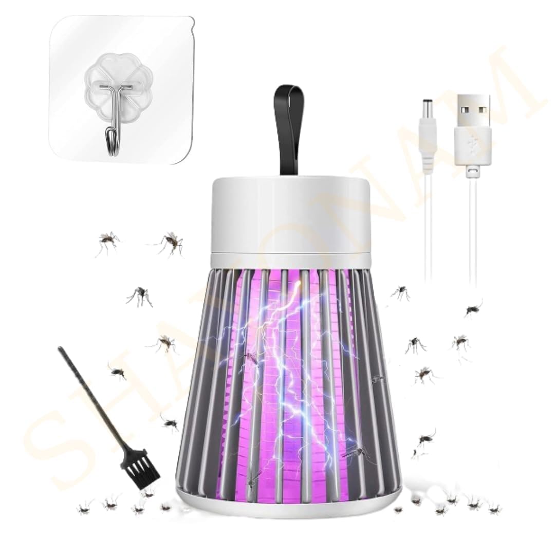 ETH Utility Store International Eco-Friendly Electronic LED Mosquito Killer Lamp - Indoor Bug Zapper with UV Light for Home, Bedroom, Patio & Outdoor Use