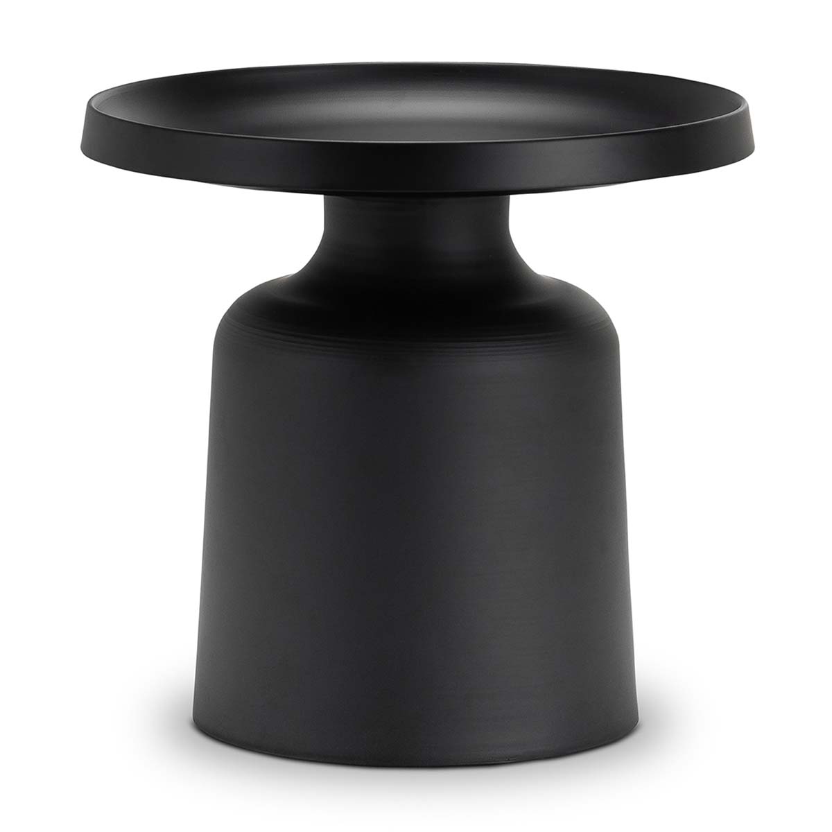 Javi Pedestal Tray Side Table - Modern End Table with Removable Tray Top for Living Room, Bedroom, or Office - Perfect for Holding Drinks, Books, and Decor