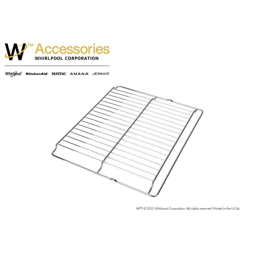 Amana W11236918 Replacement Sliding Oven Rack - Compatible with Amana Ovens - Durable Stainless Steel Baking Rack for Easy Cooking & Roasting - Perfect for Baking, Broiling, and Roasting Meals