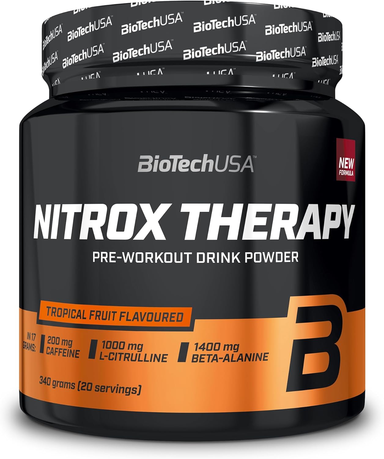 BioTech USA Nitrox Therapy Whey Protein Powder 340g - Premium Muscle Recovery & Growth Supplement for Athletes & Fitness Enthusiasts | Post-Workout & Gym Performance Booster
