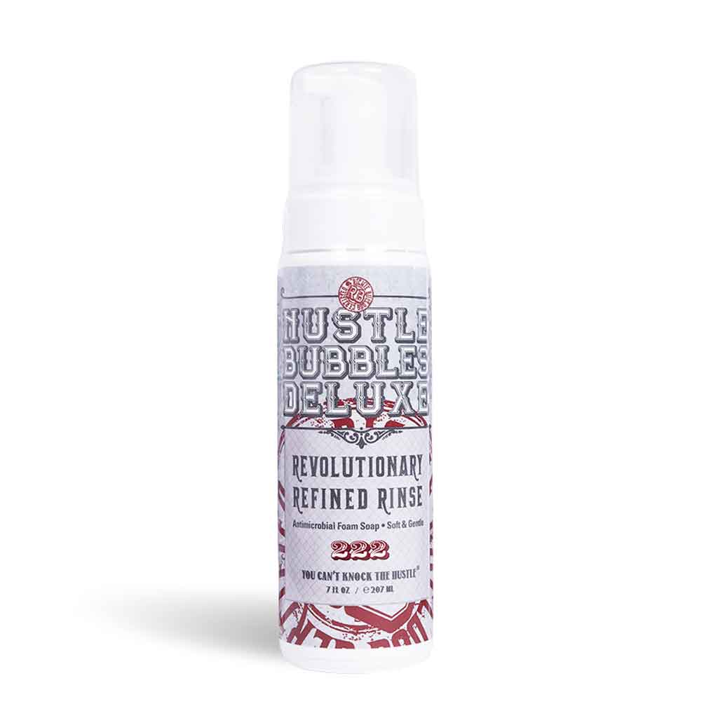 Hustle Bubbles Foaming Hand Soap 7 Fl oz (207ml) - Refreshing & Moisturizing - Perfect for Kitchen, Bathroom & Office Use