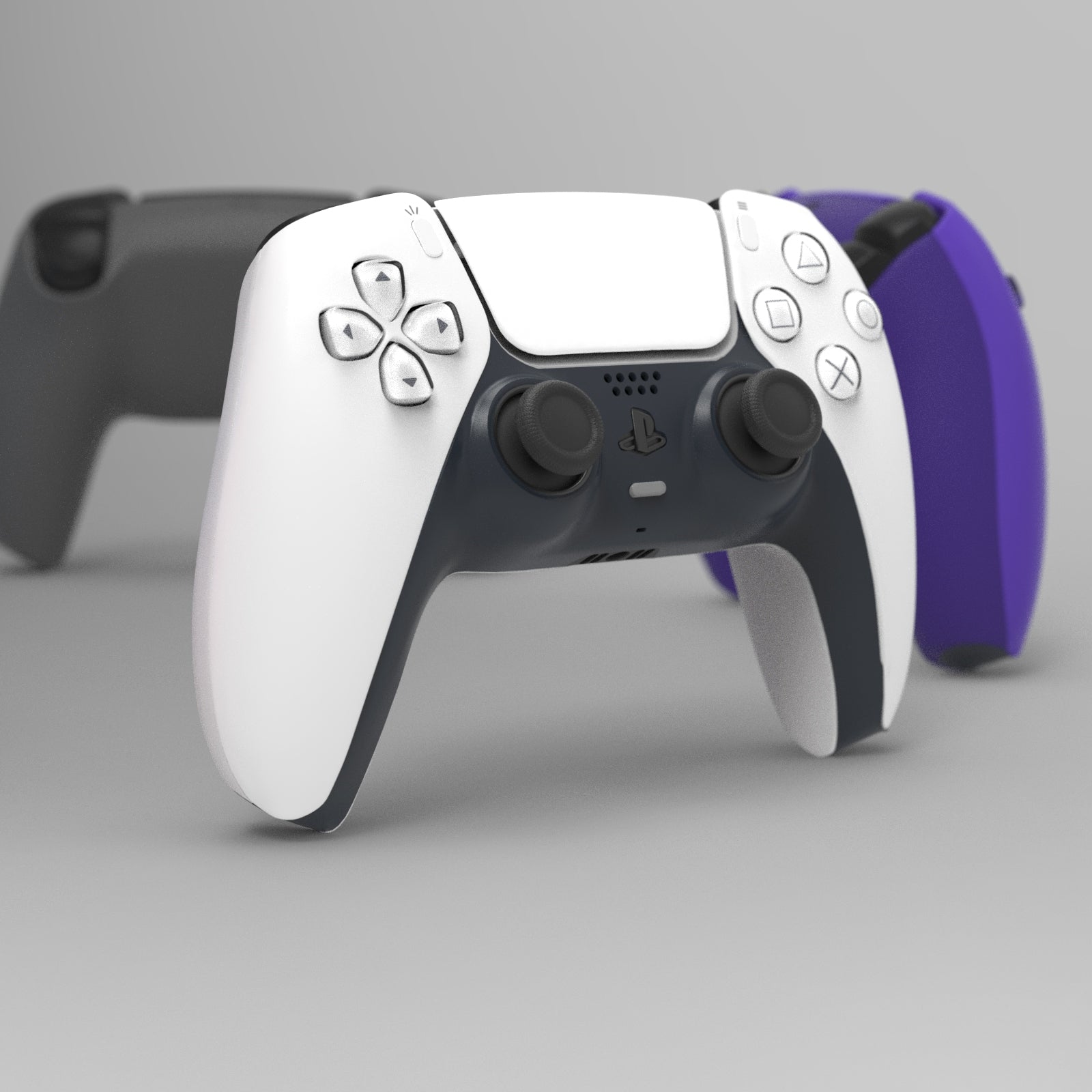DualSense Controller Custom Pre-Designed Base - Perfect for PS5 Gaming, DIY Modding & Competitive Play