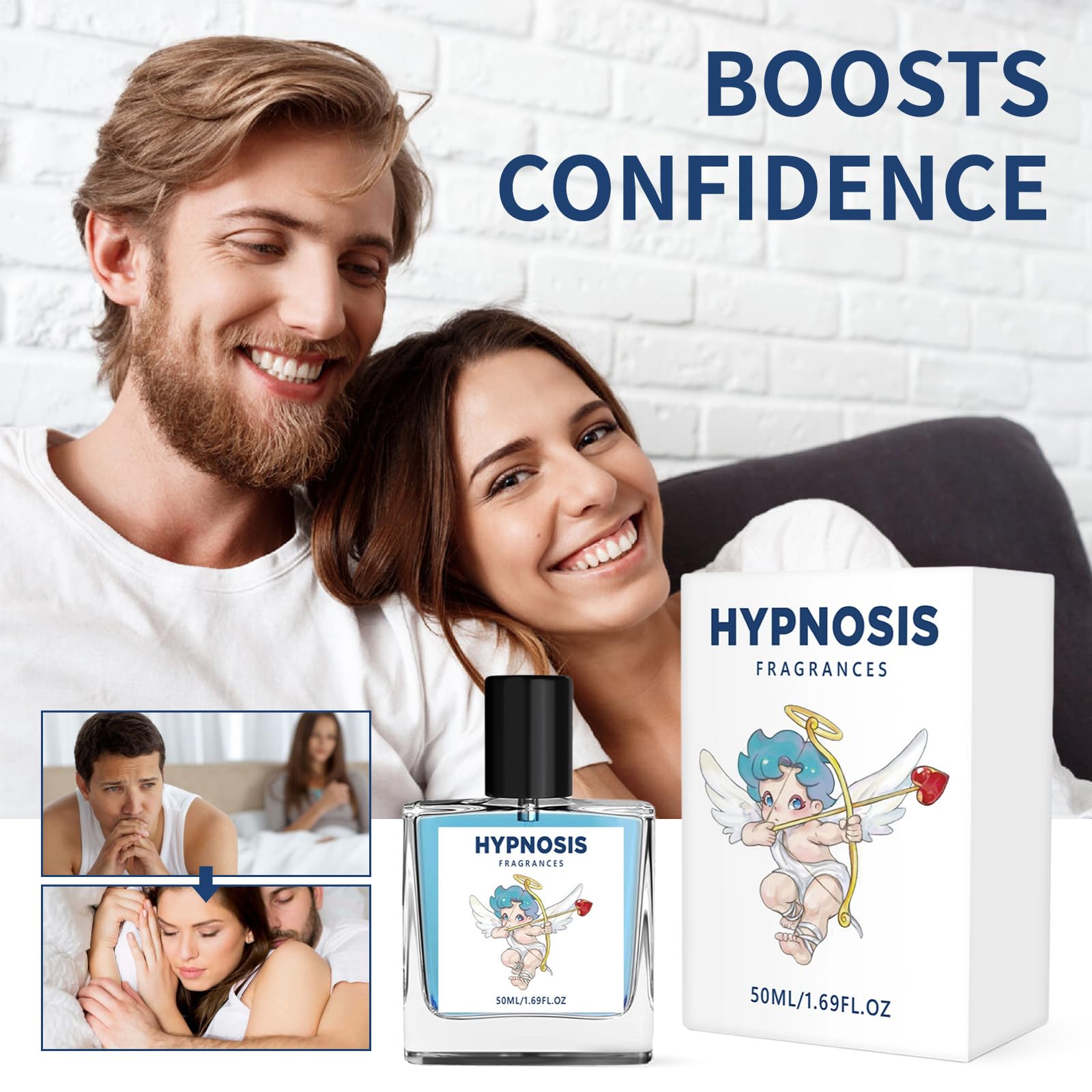 Hypnosis 2.0 Cologne for Men - Pheromone-Infused Fragrance to Enhance Attraction & Intimacy | Perfect for Date Nights, Romantic Evenings & Special Occasions