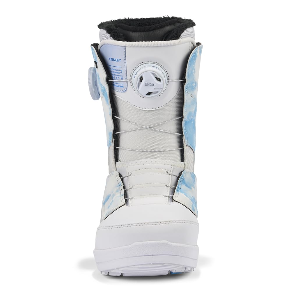 K2 Kinsley Women's Snowboard Boots - Comfortable & Supportive for All-Mountain Riding - Perfect for Freestyle, Park, and Powder Snowboarding