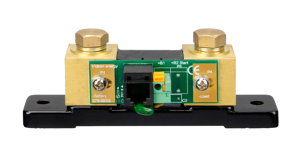 500A/50mV DC Current Shunt Resistor - 45 x 28 x 120mm for Solar Power Systems & Battery Monitoring