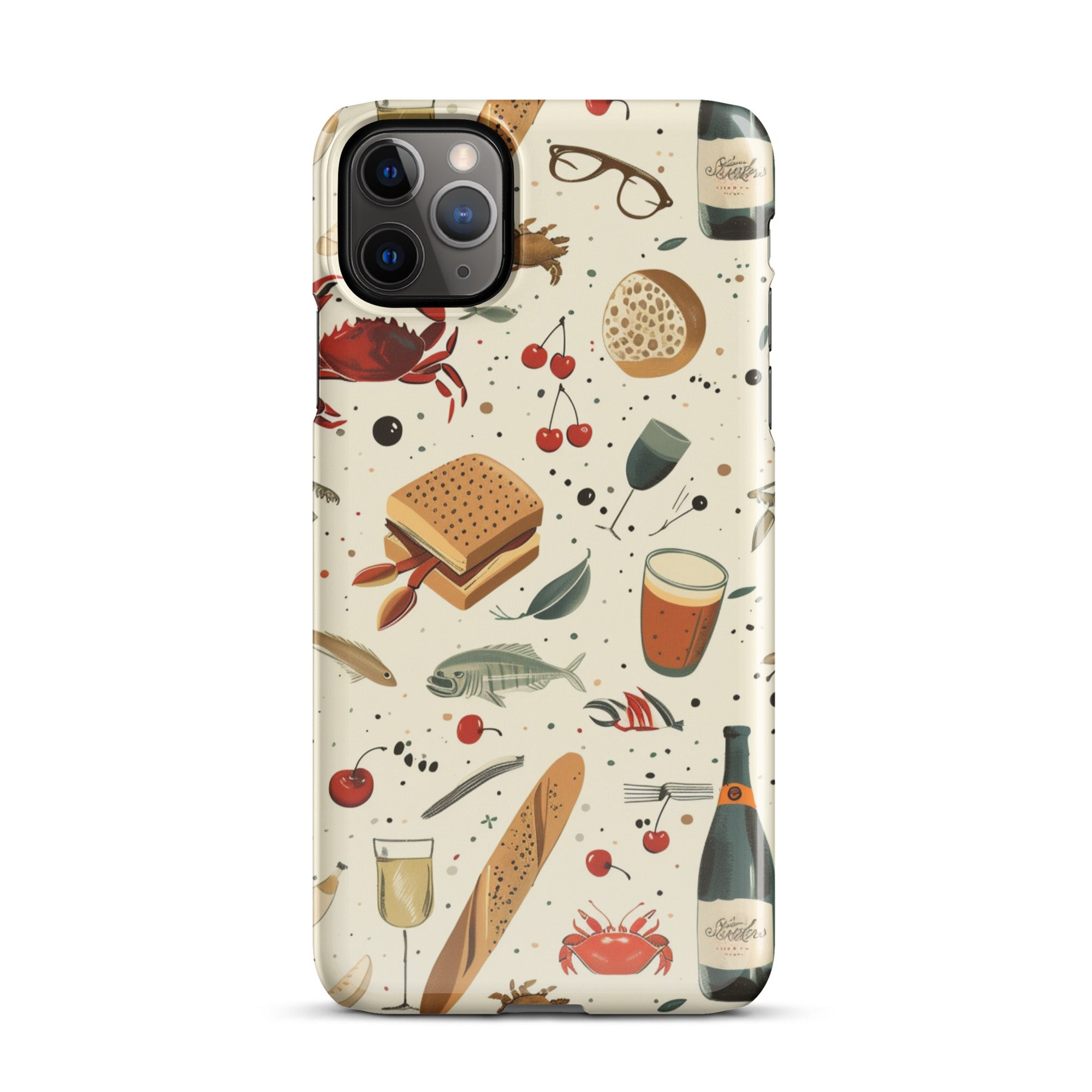 Doodles Snap Case for iPhone - Trendy Protective Phone Cover for iPhone Models - Perfect for Everyday Use, Travel & School