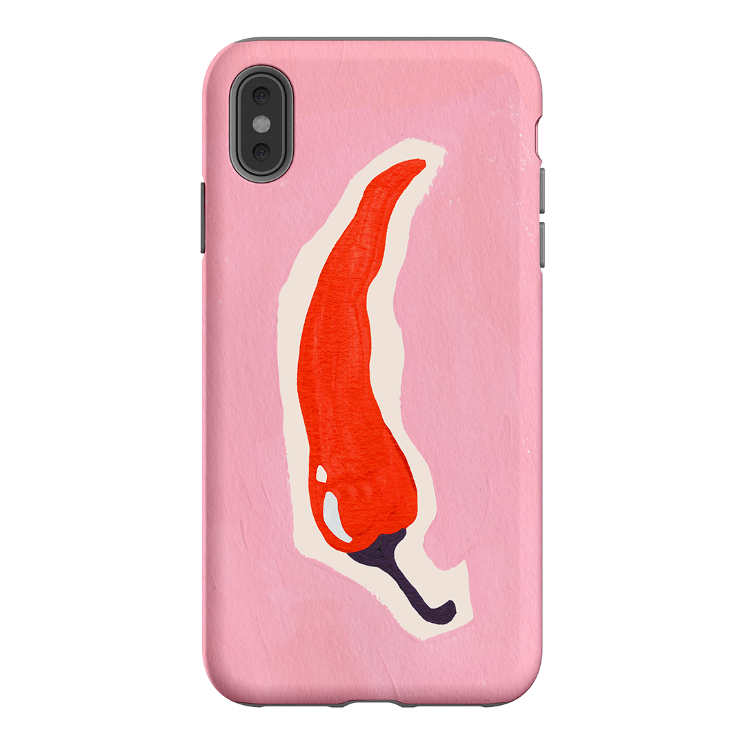 Spicy Chili Pepper Phone Case - Durable Protective Cover for iPhone & Samsung - Perfect for Cooking Enthusiasts & Food Lovers