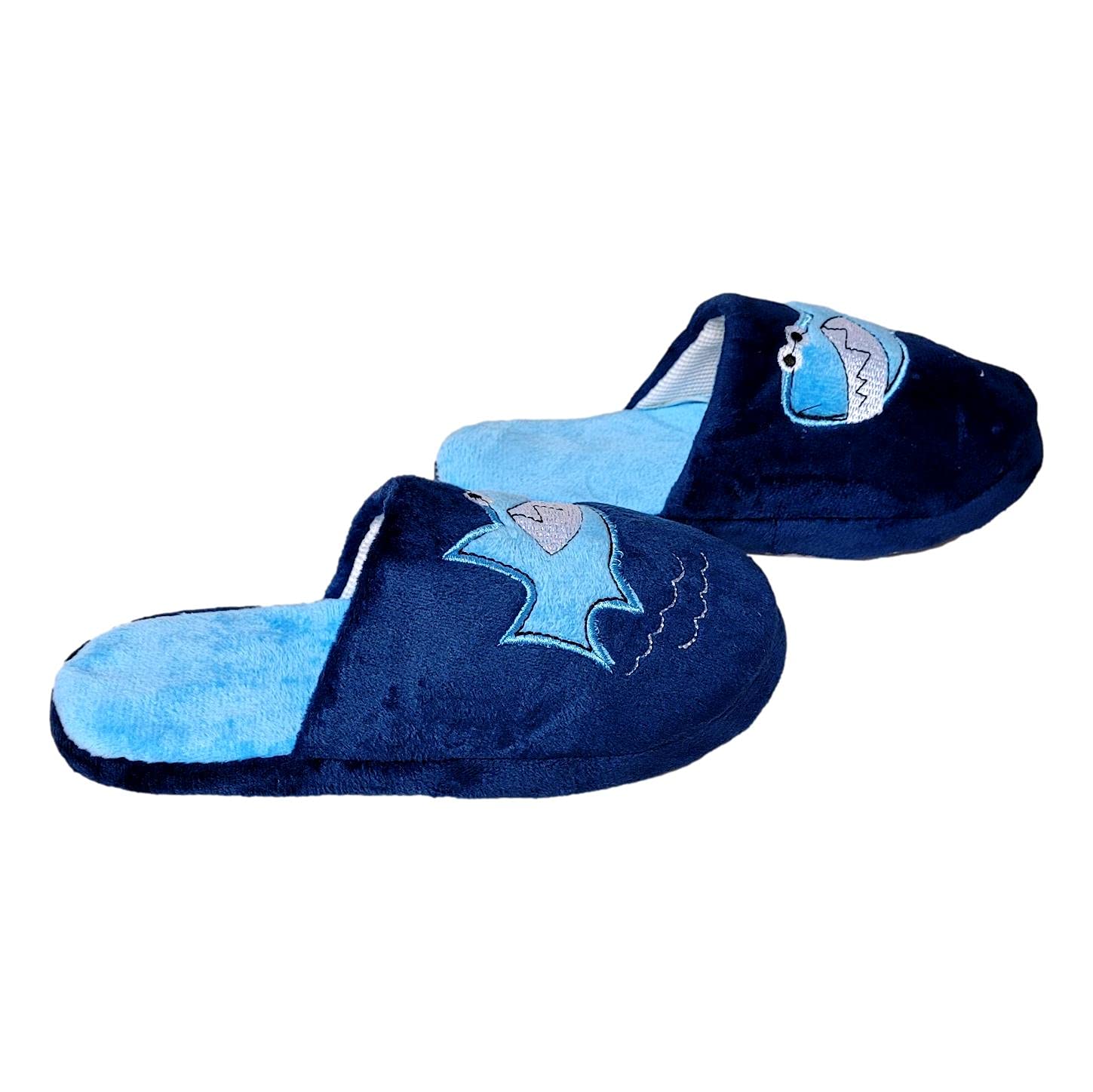 Happy Shark Slippers for Boys - Soft & Comfortable House Shoes for Kids - Perfect for Indoor Play, Lounging & Birthday Gifts