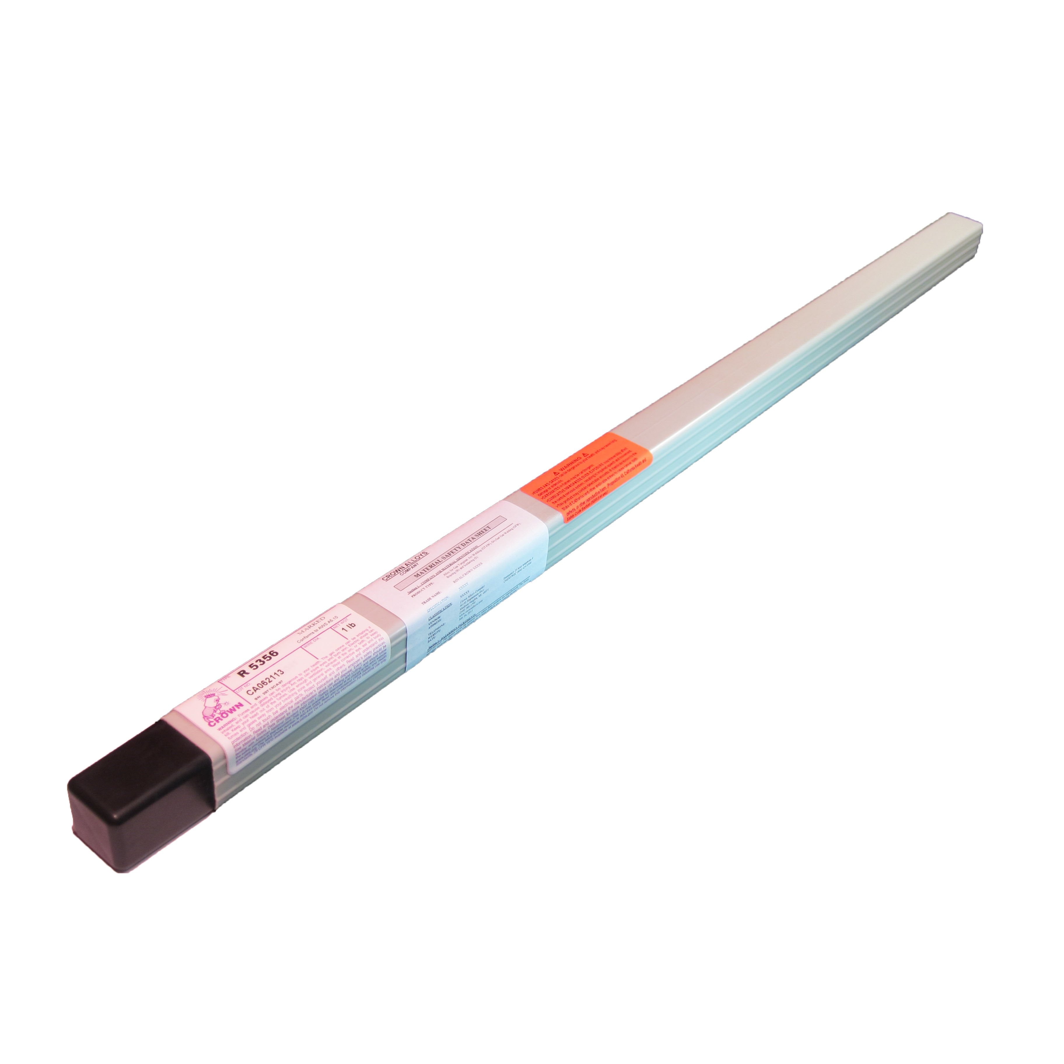 Crown Alloys R 5356 1/16x36 TIG Welding Rod 1lb Tube - Aluminum Welding Wire for Metal Fabrication, Repair & DIY Projects | AT5356/TL BP