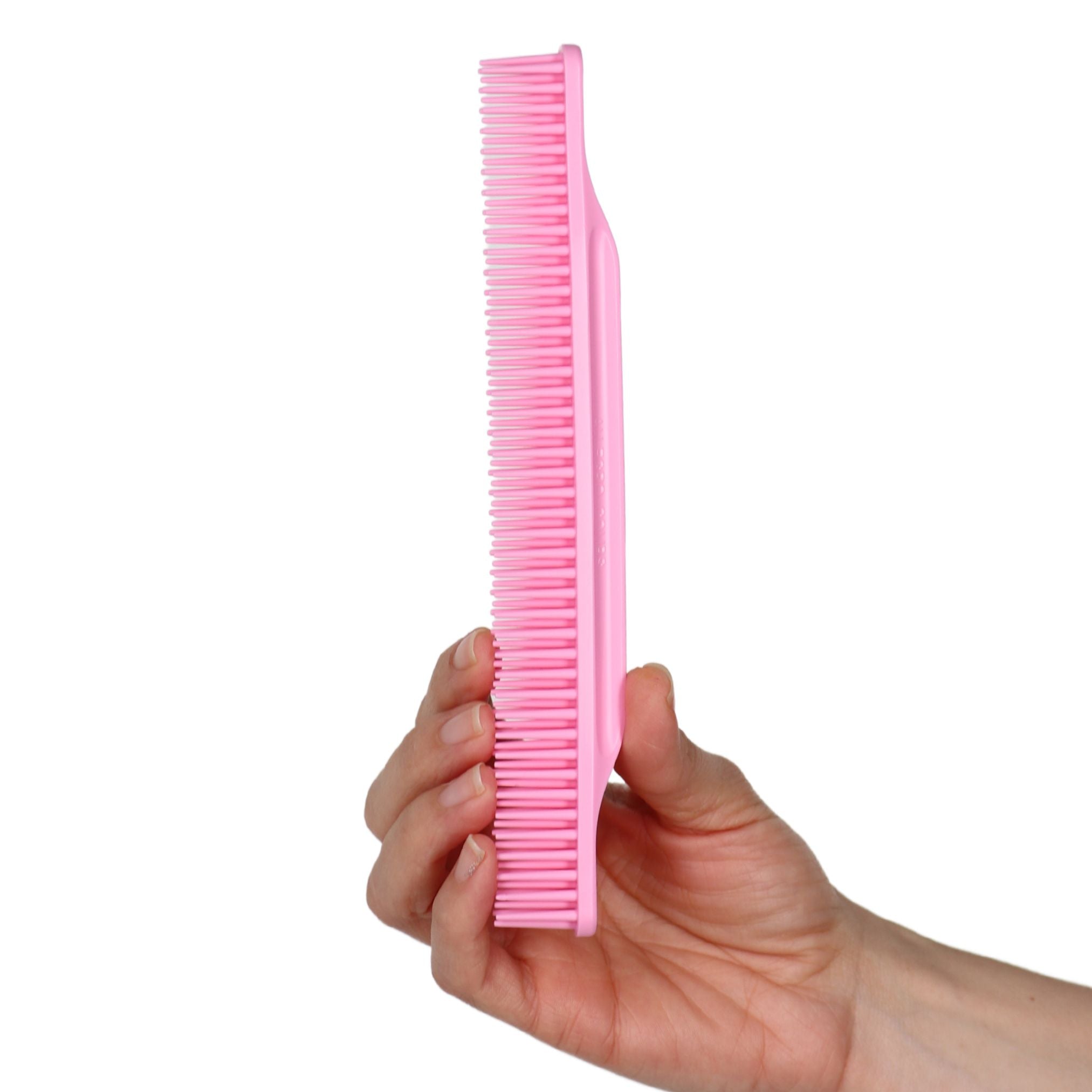 Allegro Combs #70 Wide Tooth Detangling Comb - 3 Row Styling Brush for Wet & Curly Hair - Perfect for Salon, Home & Travel Use