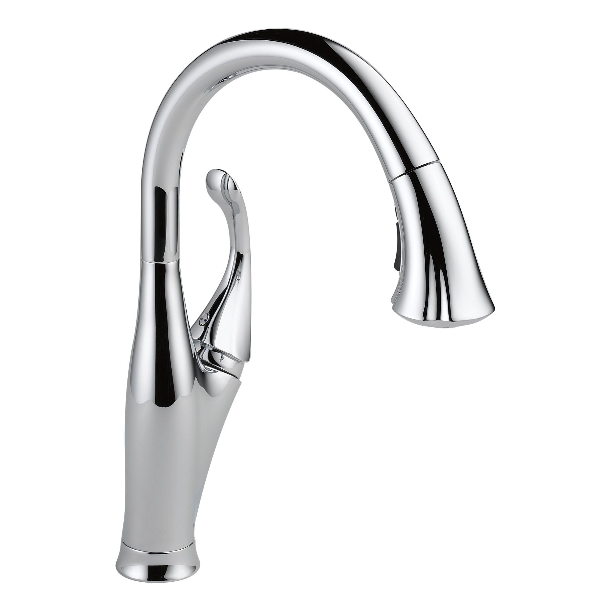Delta Addison Single-Handle Pull-Down Spray Kitchen Faucet in Chrome (Model 9192 DST) - Perfect for Modern Home Kitchens & Easy Dishwashing