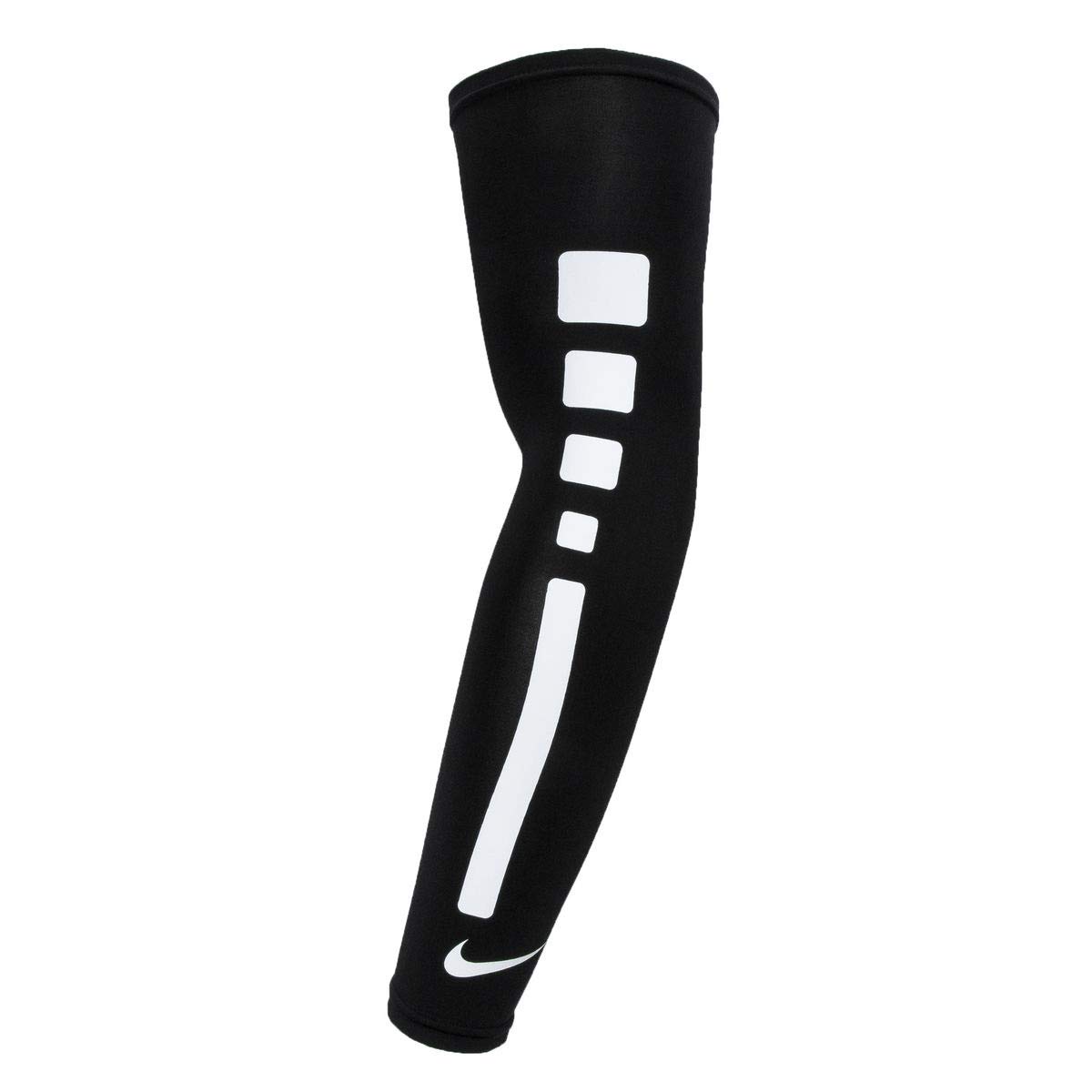 Nike Pro Elite Compression Sleeve for Men & Women - Black, Size L-XL - Breathable Support for Running, Gym & Sports Recovery