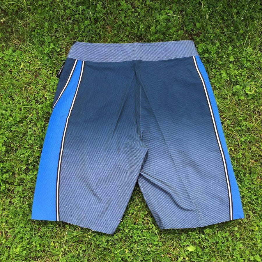 **Premium Men's Swim Trunks - Lost Black Dart Fade Boardshorts in Dark Blue | Quick-Dry, Comfortable & Stylish for Beach, Pool & Surfing**