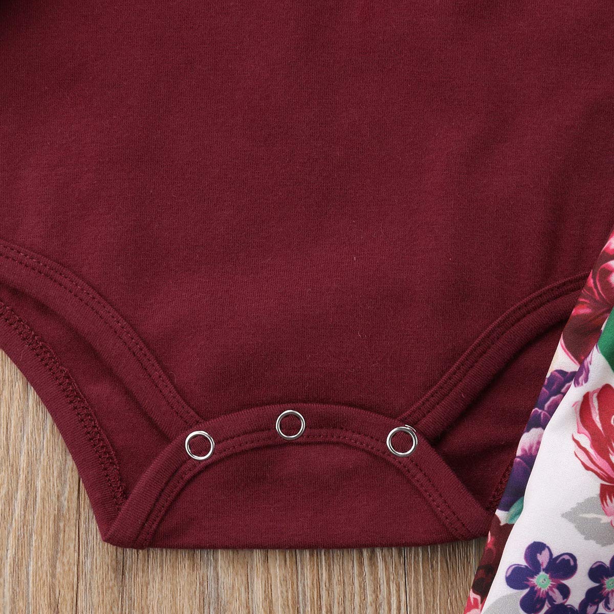 3PCS Baby Girl Clothes Set - Newborn Toddler Romper Bodysuit & Jumpsuit with Floral Pants Outfit | Soft Cotton Outfits for Playtime, Photoshoots & Special Occasions