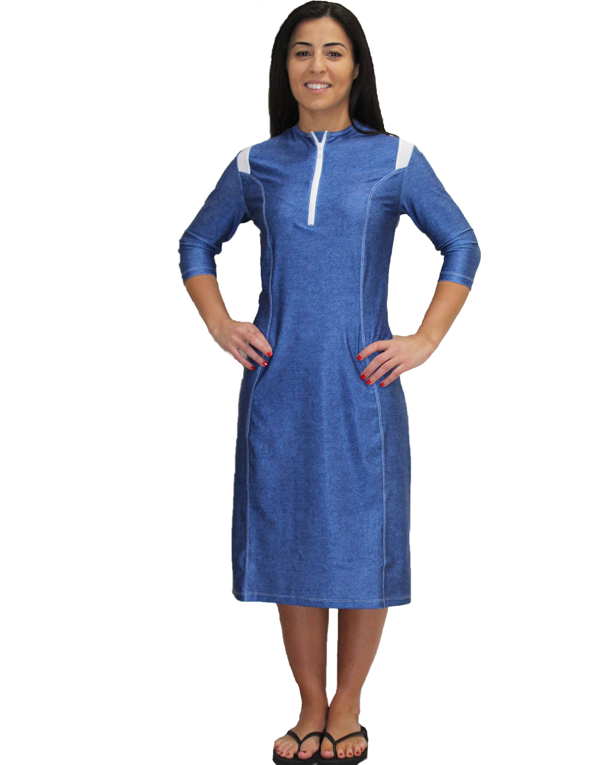 Women's Swim Dress - Flattering One Piece Swimsuit with Skirt for Beach, Pool & Vacation | Comfortable & Stylish Swimwear