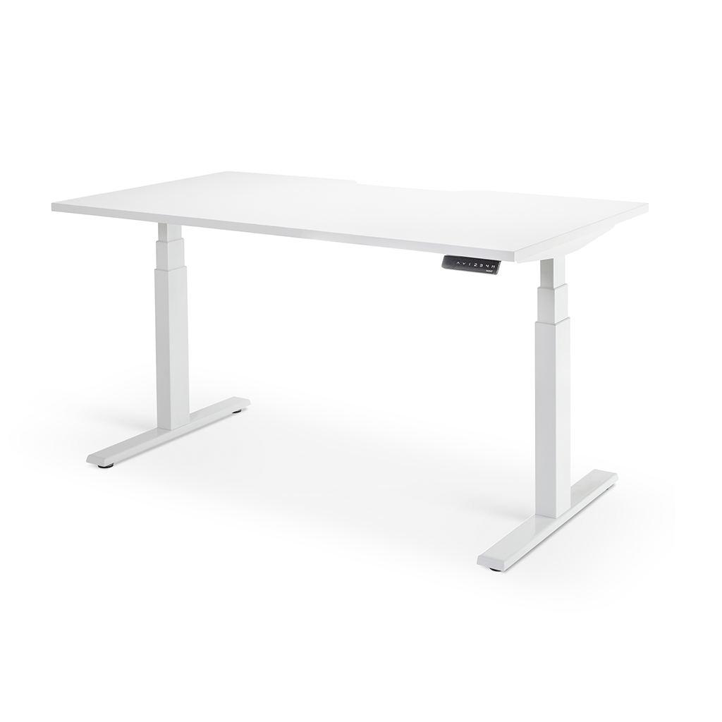 Ergonomic Electric Height Adjustable Standing Desk - Sit to Stand Workstation for Home & Office - Perfect for Remote Work, Gaming & Study Setup