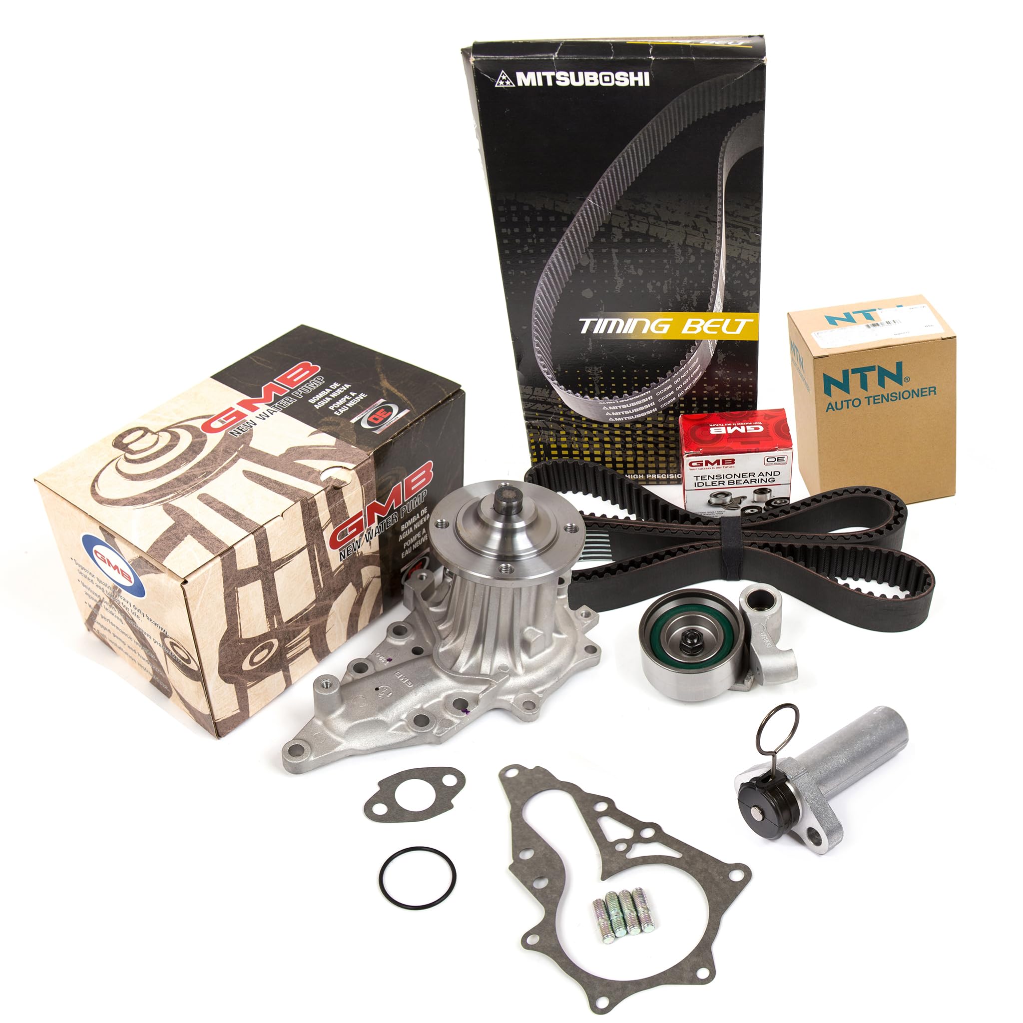GMB Timing Belt Kit with Tensioner & Water Pump for Toyota Lexus SC300 3.0L 2JZGE Engine - Complete Replacement Kit for Smooth Performance & Longevity | Perfect for Daily Driving & Performance Upgrades
