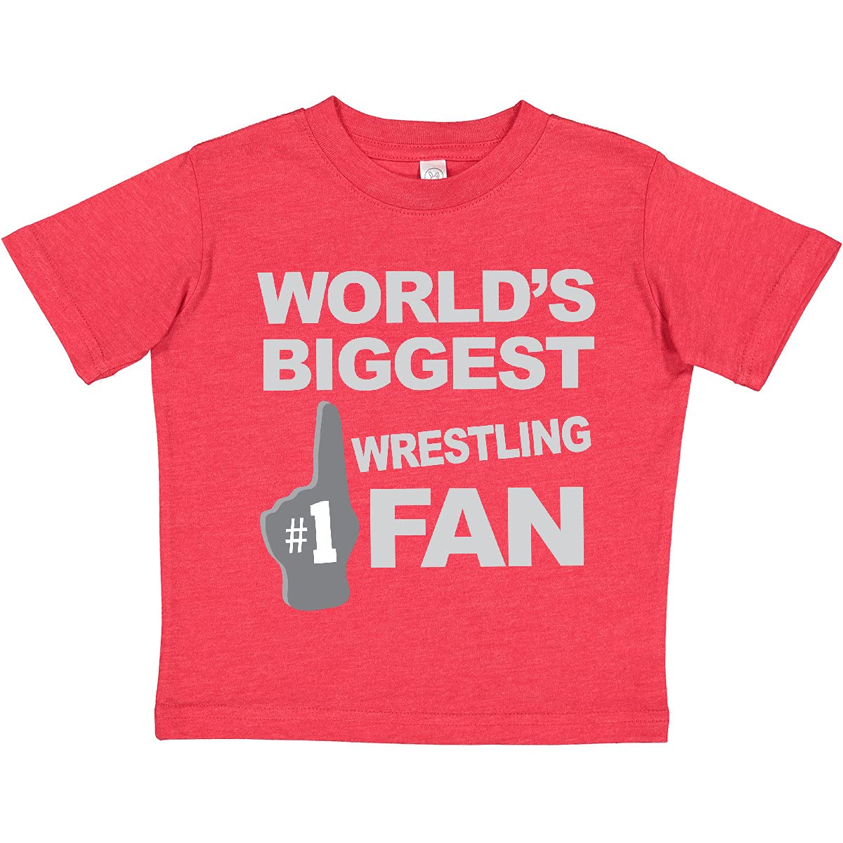 Inktastic Wrestling Fan Sports Toddler T-Shirt - Cute & Comfortable Wrestling-Themed Shirt for Kids & Toddlers - Perfect for Wrestling Matches, Sports Events & Casual Wear