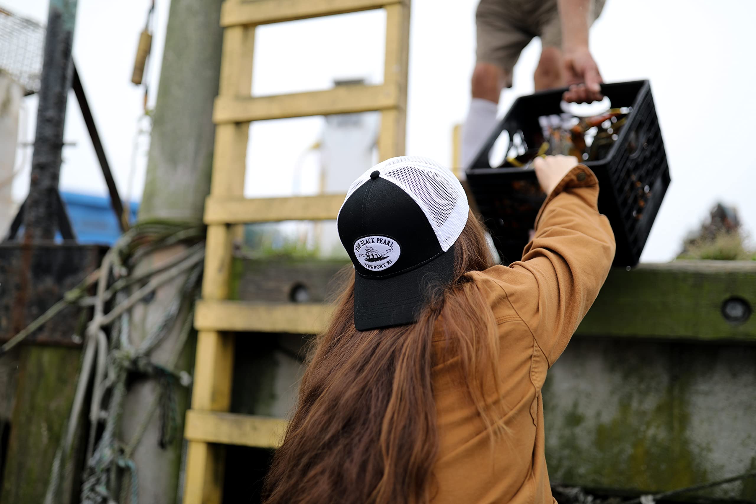 Black Pearl Cap - Adjustable Unisex Cotton Hat for Outdoor Adventures