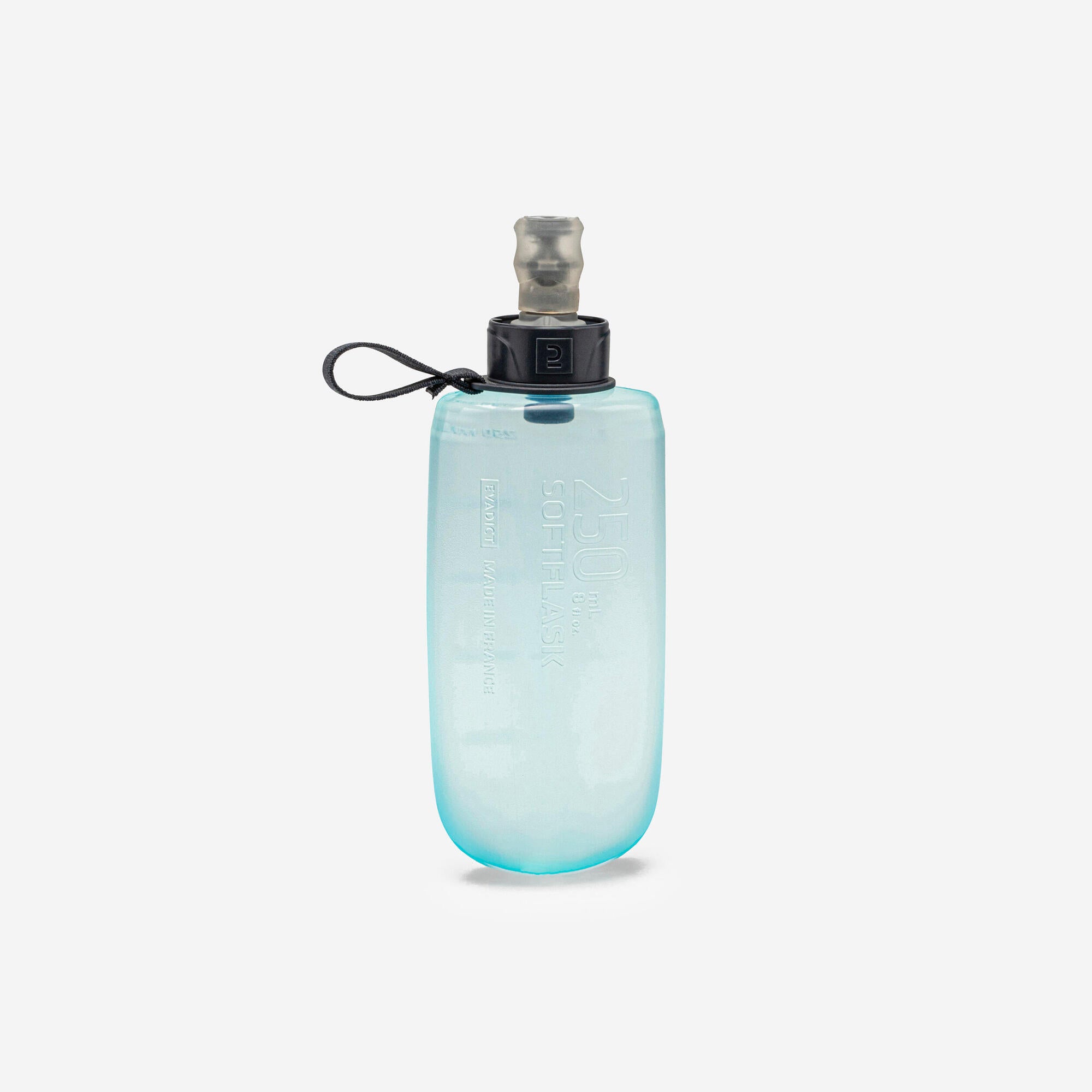 Kiprun Trail Running Soft Flask 250ml/8.5oz - Lightweight Hydration Pack for Outdoor Hiking, Marathon & Fitness - BPA Free Collapsible Water Bottle for Runners & Athletes
