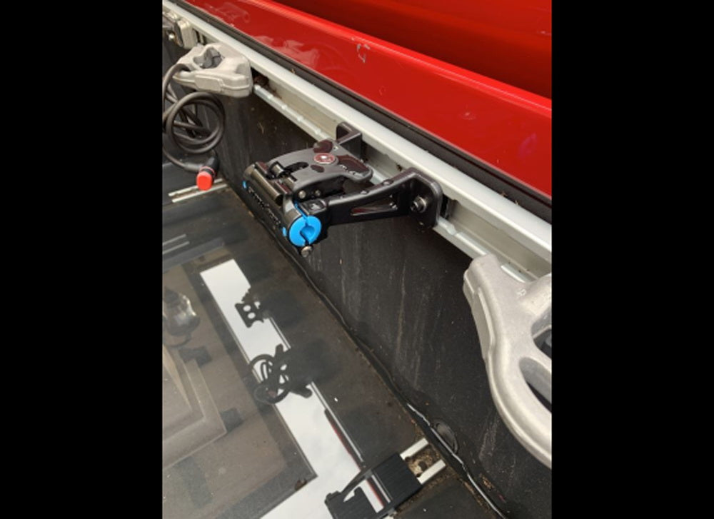 4-Piece Wide Pocket Nuts Set for Truck Bed Sliding Slot Tie Down Rail Mounting Hardware - Heavy Duty Vehicle Cargo Securing Accessories for Pickup Trucks & Trailers