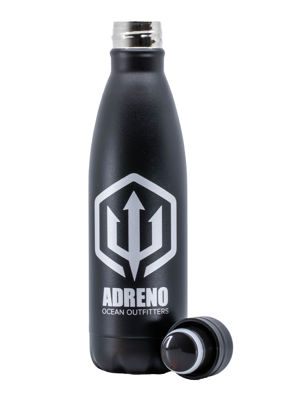 Adreno Stainless Steel Water Bottle - 20oz Insulated Thermos with Leakproof Lid, BPA-Free & Eco-Friendly - Perfect for Gym, Hiking, Travel & Everyday Use