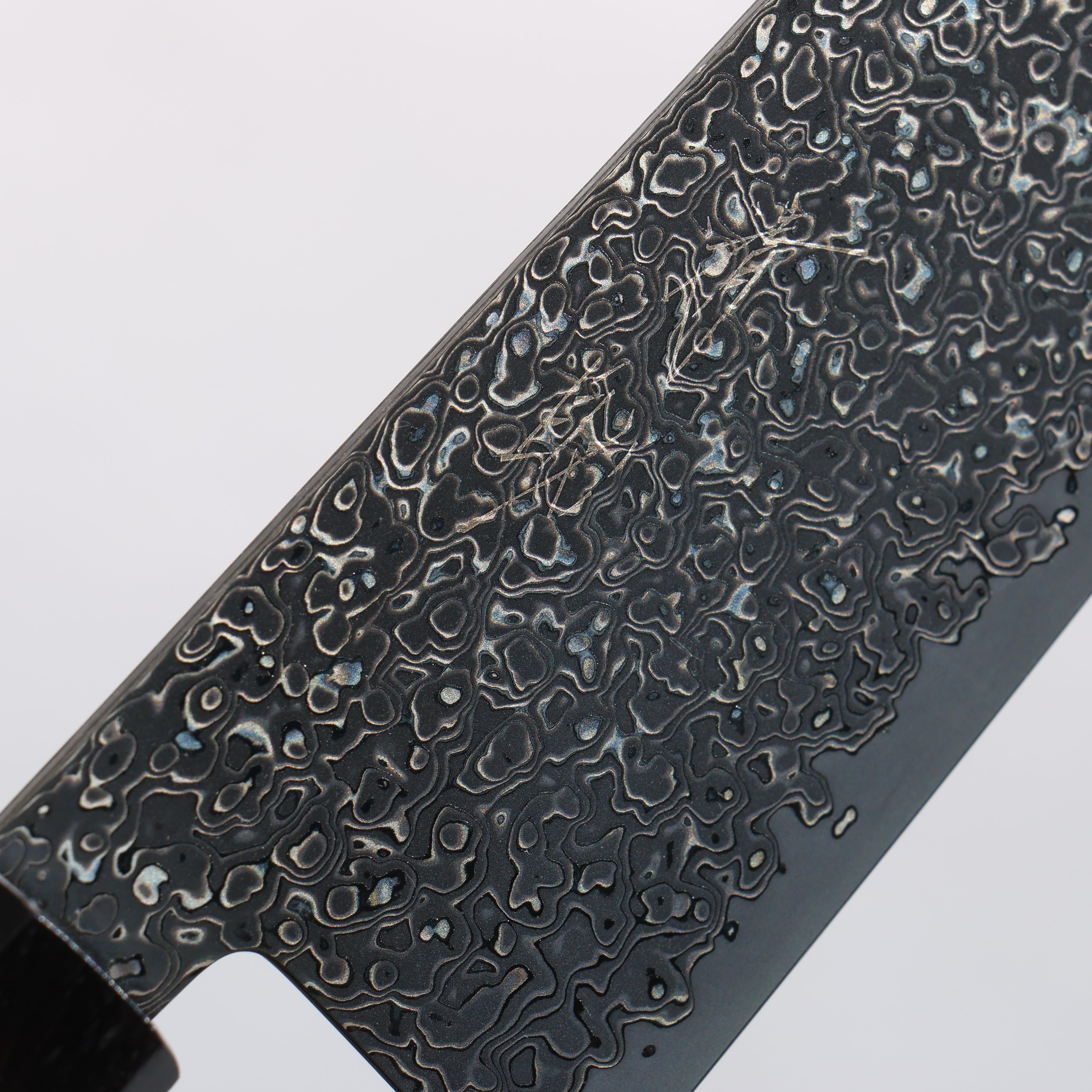 Premium Seisuke SG2 Black Damascus Gyuto Chef Knife 240mm - High Carbon Stainless Steel Blade with Ebony Wood Handle - Perfect for Sushi, Meat Slicing & Professional Cooking