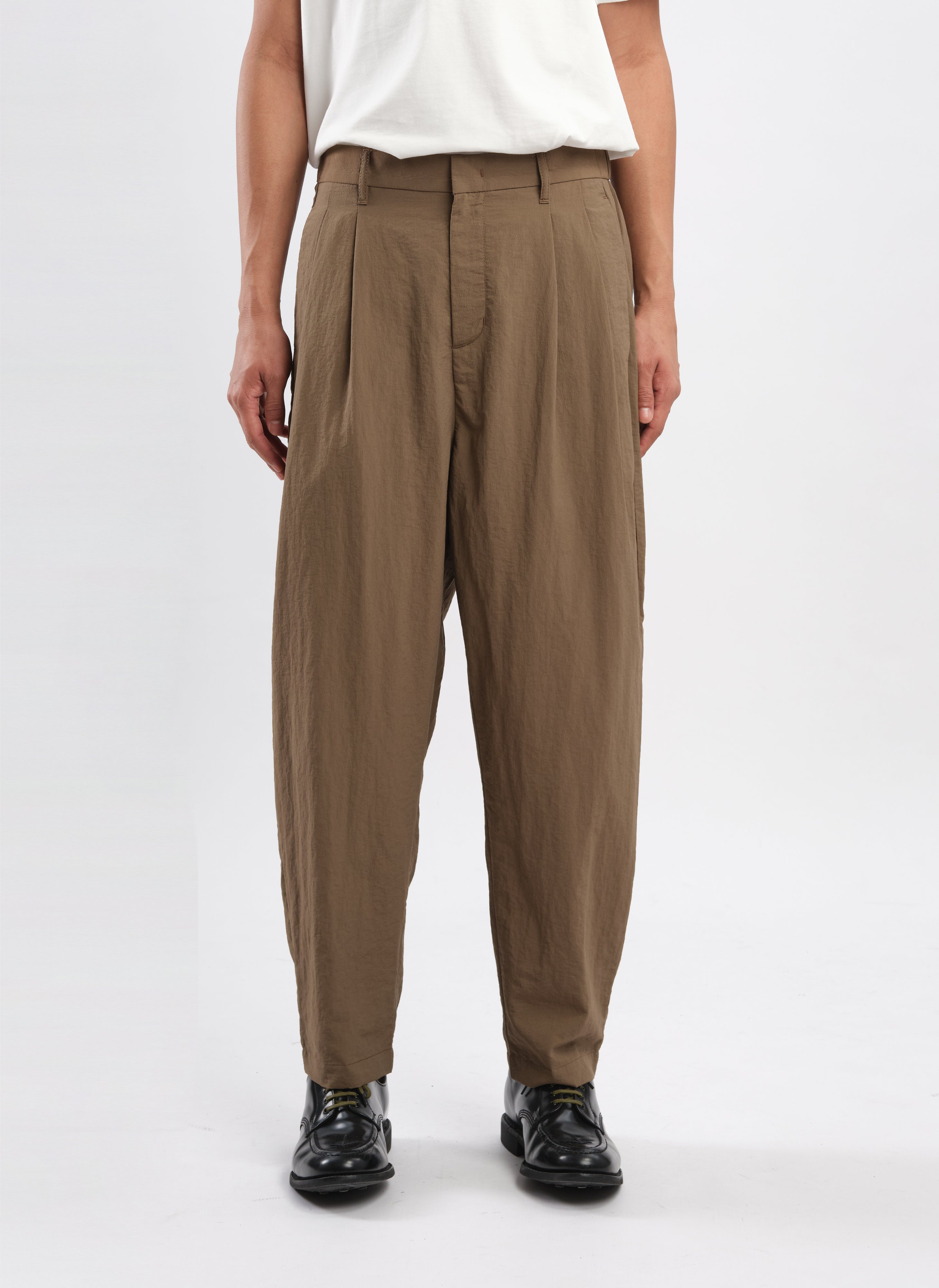 Stylish Polyester Rayon Business Resort Wide Tapered Pants for Women (Size 12) - Perfect for Office, Travel & Casual Wear