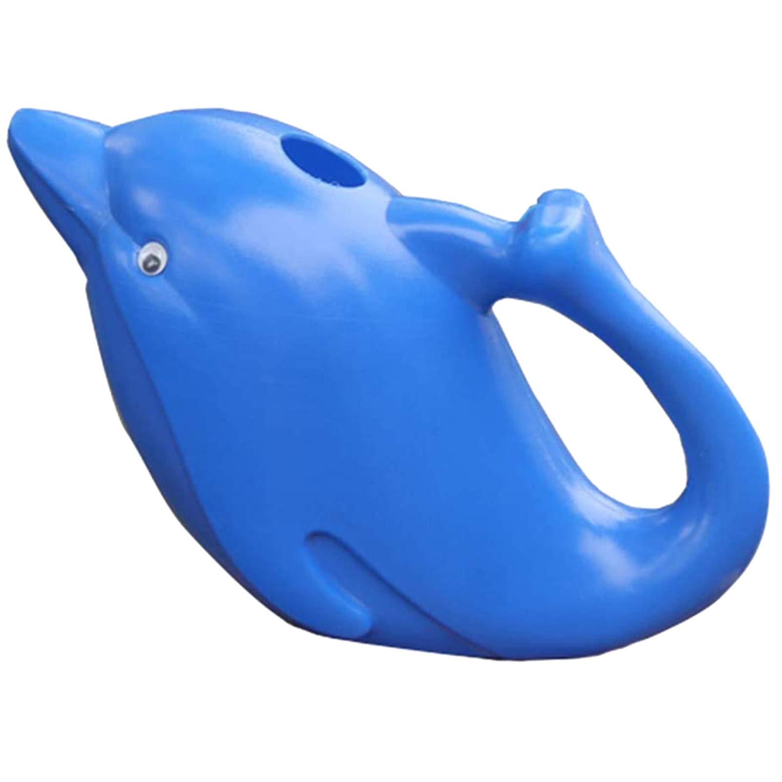 SK Studio Lightweight Plastic Watering Can - 1 Gallon Garden Watering Kettle for Indoor & Outdoor Plants, Home, Office - Blue | Perfect for Houseplants, Flower Pots, Balcony Gardens & Small Greenhouses