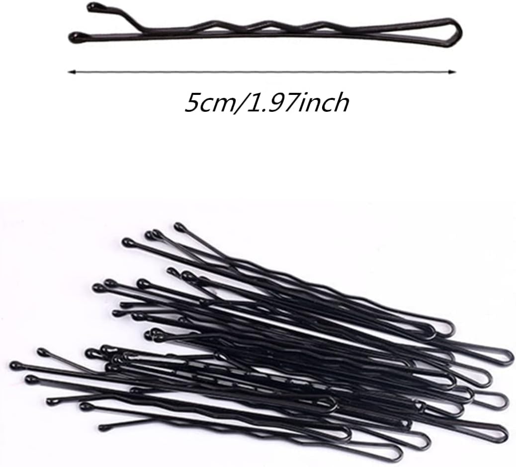 Rubela Metal Bobby Hairpins - Strong Hold Hair Styling Clips for Women & Girls | Wedding, Prom, Updos & Everyday Hairstyles