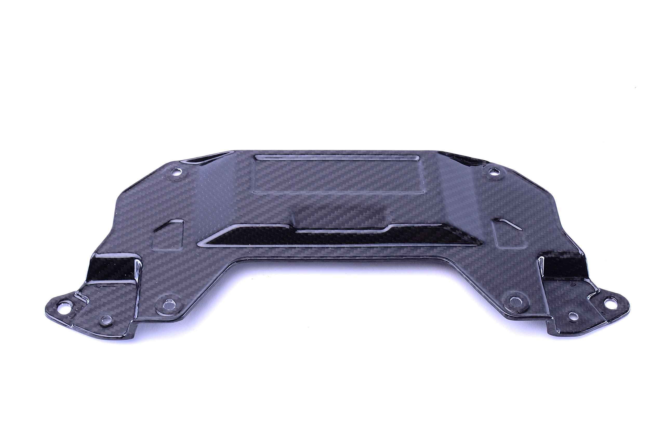 Bestem Carbon Fiber Seat Bracket Battery Holder Cover Fairing Twill for 2015-2018 Yamaha R1 | Lightweight Motorcycle Accessory for Racing & Street Performance